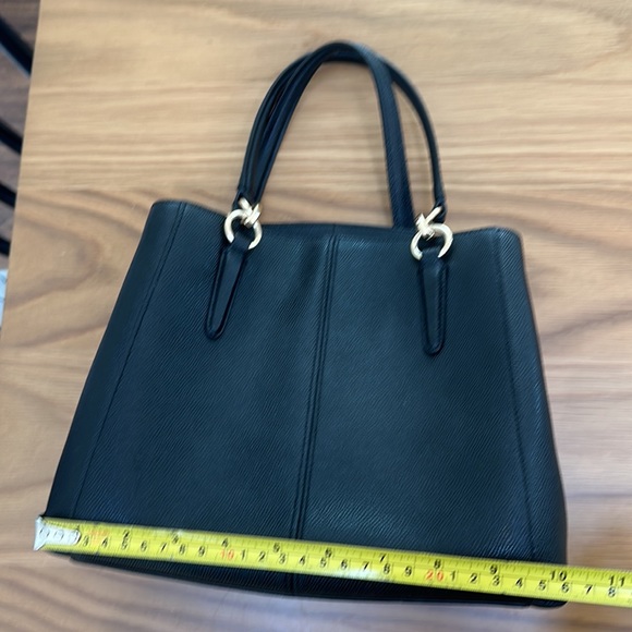 Black coach purse - Picture 7 of 8